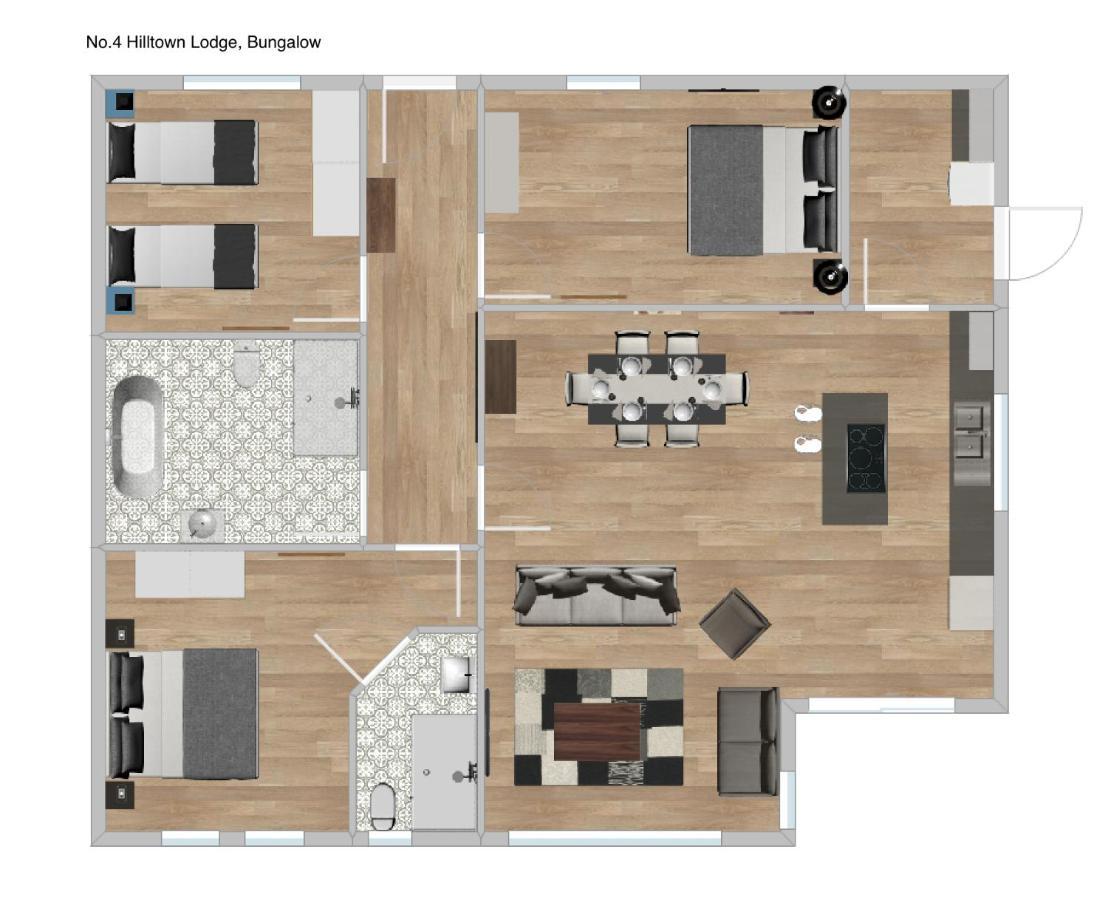 Hilltown Lodges No4 Esterno foto